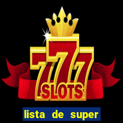 lista de super herois de a a z